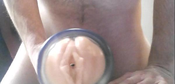  awesome fleshlight pussy and ass creampie